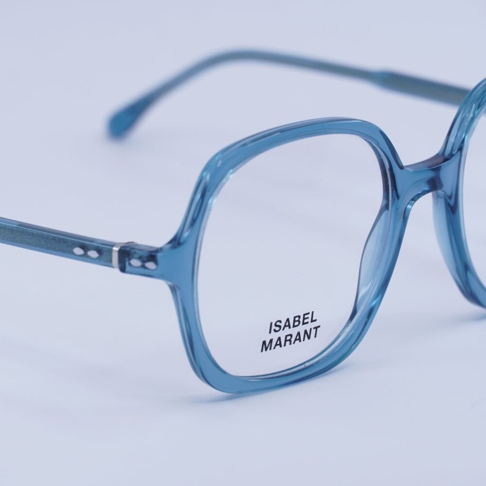 Isabel Marant IM 0087 0ZI9 00 Eyeglasses - Teal Frame 54mm - Picture 7 of 10